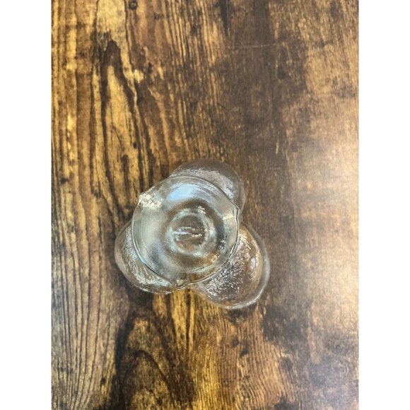 Kosta Boda Tulip Crystal Candle Holder Clear Glass Vintage Elegant Design - Picture 6 of 8